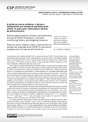 A violência contra mulheres, crianças e adolescentes em tempos de Covid-19